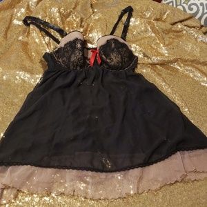 Cacique teddy with balconette wire bra. Size 14/16